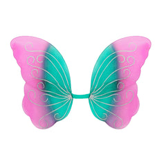 Ailes De Fée Multicolore / Ailes Papillon Fantaisie Rose et Turquoise / La Maison Du Déguisement