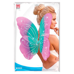 Ailes De Fée Multicolore / Ailes Papillon Fantaisie Rose et Turquoise / La Maison Du Déguisement