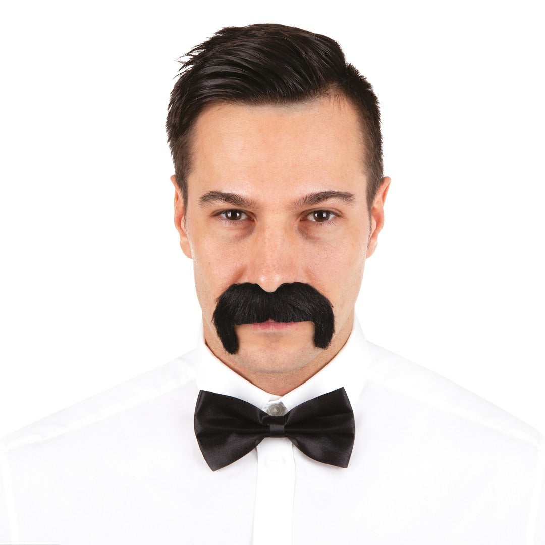 Moustache Années 1900 Noir / La Maison Du Déguisement