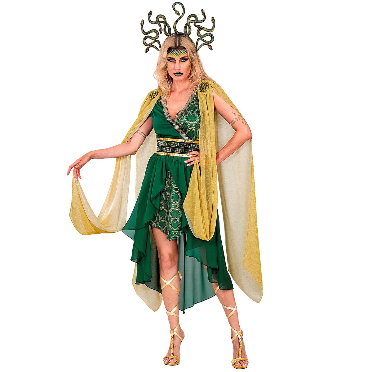 Déguisement Déesse Méduse Adulte / Costume Méduse Reine Des Gorgones Femme / La Maison Du Déguisement