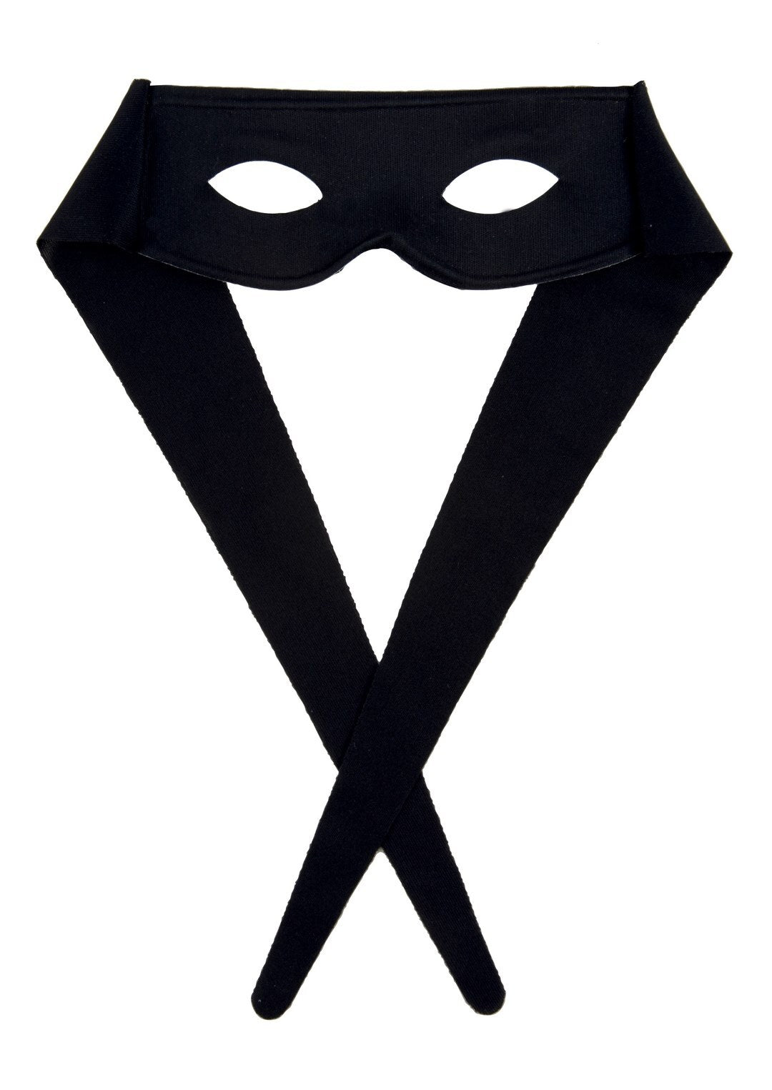 Loup Bandeau de Zorro / Masque de Bandit Noir / La Maison du Déguisement