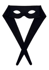 Loup Bandeau de Zorro / Masque de Bandit Noir / La Maison du Déguisement