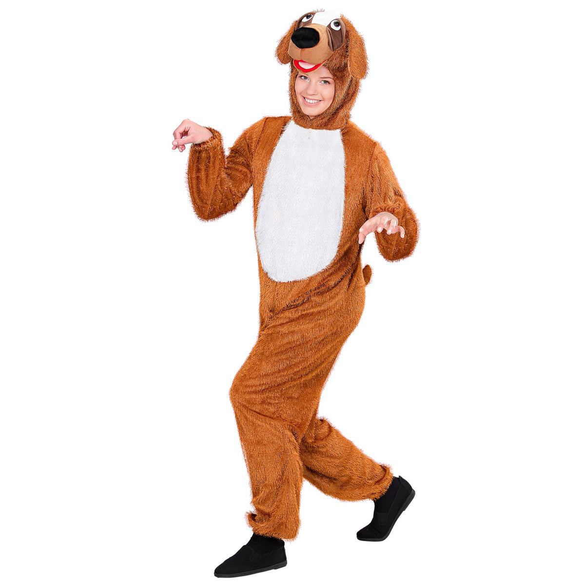 Location Déguisement Chien Marron / Location Costume Chien Adulte / La Maison Du Déguisement