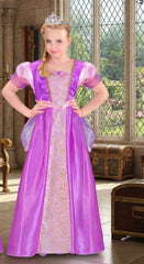 Déguisement Princesse Violet avec Diadème Enfant / Costume Princesse Violet avec Diadème Enfant / La Maison Du Déguisement