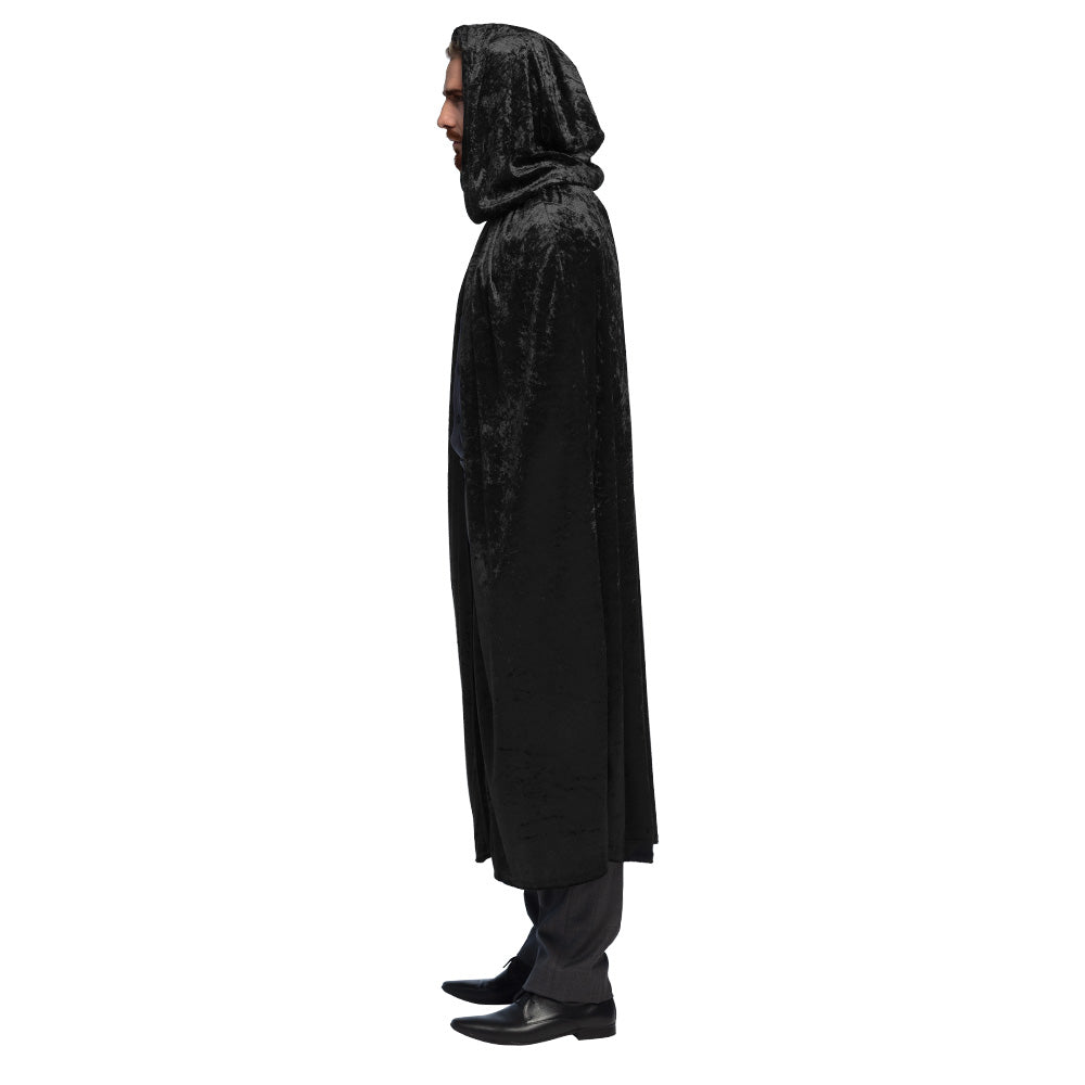 Cape Avec Capuche Noir Femme / Cape Dawn Noir à Capuche / La Maison Du Déguisement