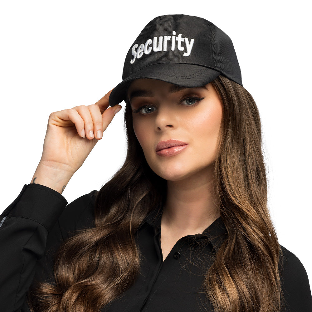 Casquette Sécurité / Casquette Security Réglable / La Maison Du déguisement