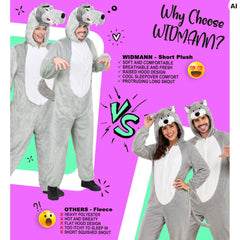 Location Déguisement Loup Adulte / Location Costume Combinaison Loup / La Maison Du Déguisement