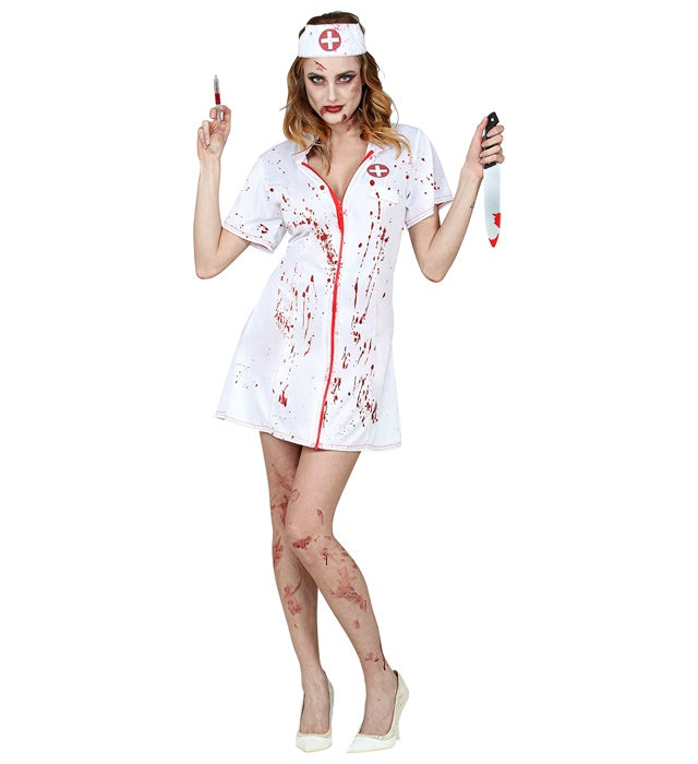 Déguisement Infirmière Sanglante Zombie Femme / Costume Infirmière Zombie Adulte / La Maison Du Déguisement