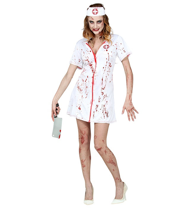 Déguisement Infirmière Sanglante Zombie Femme / Costume Infirmière Zombie Adulte / La Maison Du Déguisement