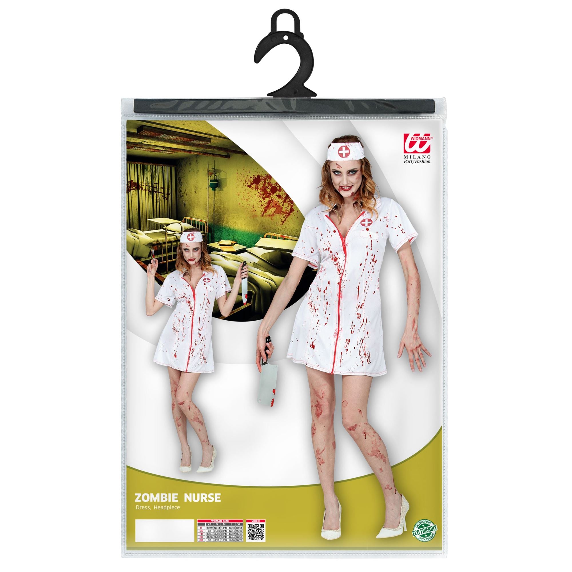 Déguisement Infirmière Sanglante Zombie Femme / Costume Infirmière Zombie Adulte / La Maison Du Déguisement