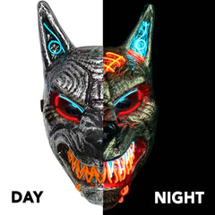 Masque Lumineux Loup /  Masque LED Killer Loup / La Maison Du Déguisement