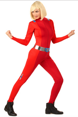 Déguisement Combinaison Totally Spies Rouge  / Costume Combinaison Espionne Rouge / La Maison Du Déguisement