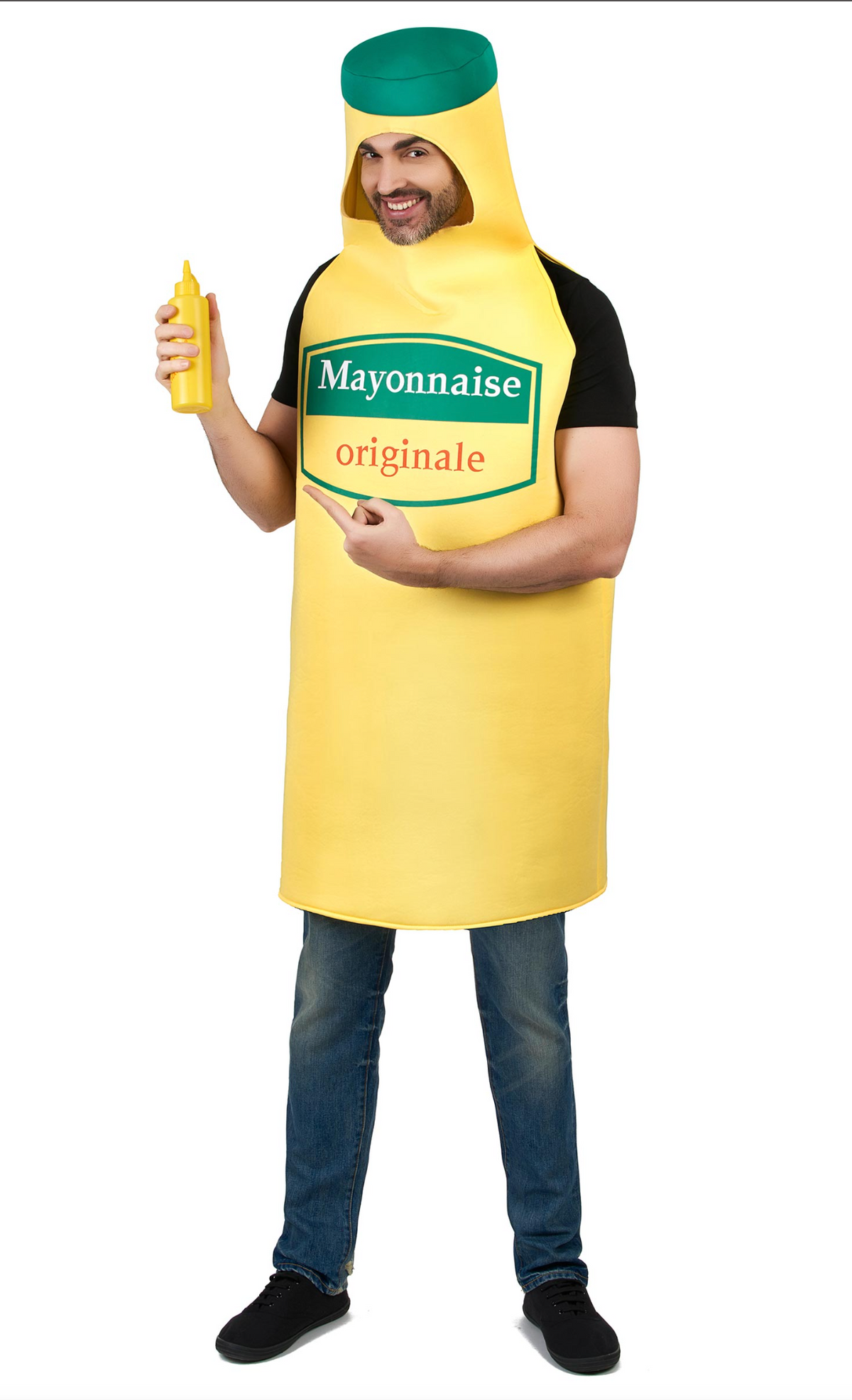 Déguisement Mayonnaise / Costume Bouteille de Mayonnaise / La Maison Du Déguisement