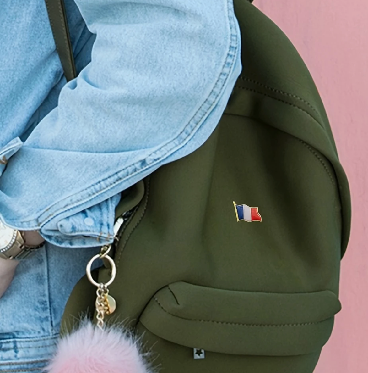 Broche France, Broche Drapeau Bleu Blanc Rouge / Broche Tricolore / La Maison Du Déguisement