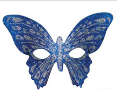 Loup Papillon Bleu / Masque Papillon / La Maison du Déguisement