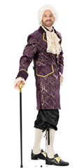 Location Déguisement Marquis Violet Luxe / Location Costume Marquis Bentley Luxe / La Maison Du déguisement