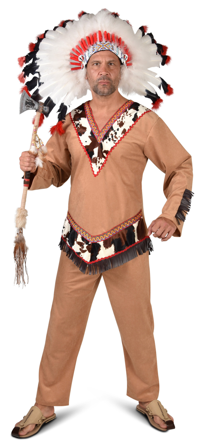 Location Déguisement Indien Luxe / Location Costume Indien Apache Luxe / La Maison Du Déguisement