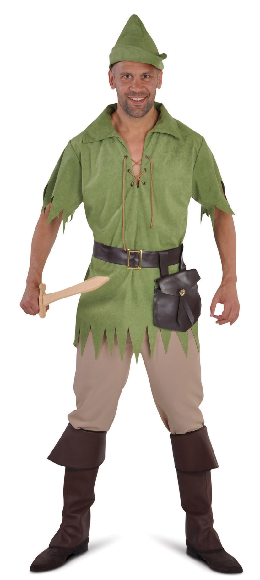 Location Déguisement Robin des Bois Vert Luxe / Location Costume Robin des bois Luxe / La Maison Du Déguisement