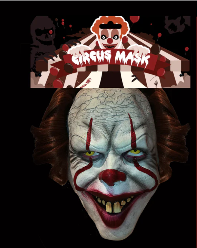 Masque Clown Pennywise / Masque Clown Ça / Masque Clown Horreur Luxe / La Maison Du Déguisement