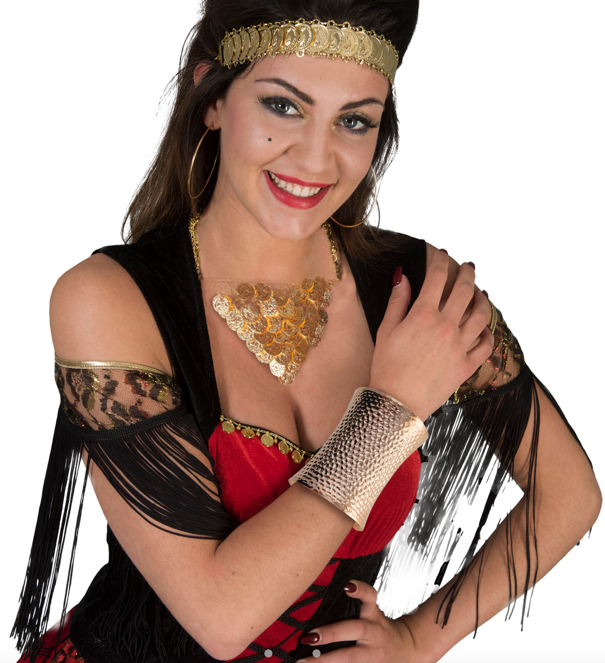 Bracelet Égyptien Dorée / Bracelet Romaine Or / Bracelet Grecque Or / La Maison Du Déguisement