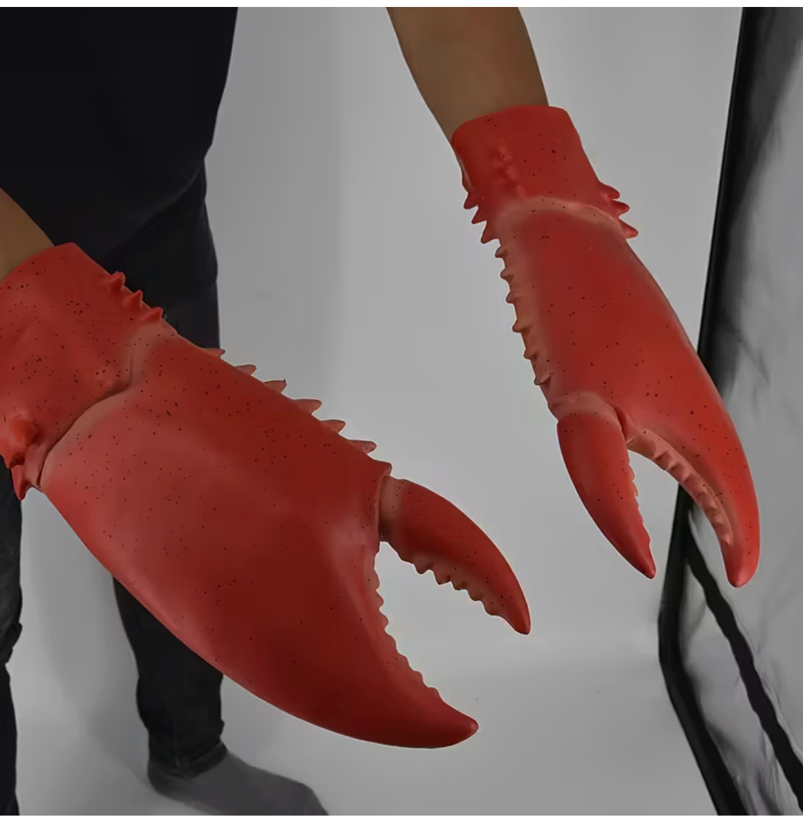 Pinces de Crabe En Latex / 2 Paires de Gants en Souple Griffes de Crabe Mignon / La Maison Du Déguisement