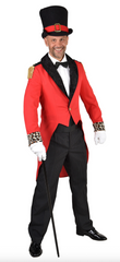 Location Déguisement Dompteur Homme / Location Costume Directeur Du Cirque Adulte / Location Déguisement Monsieur Loyal Luxe / La Maison Du Déguisement