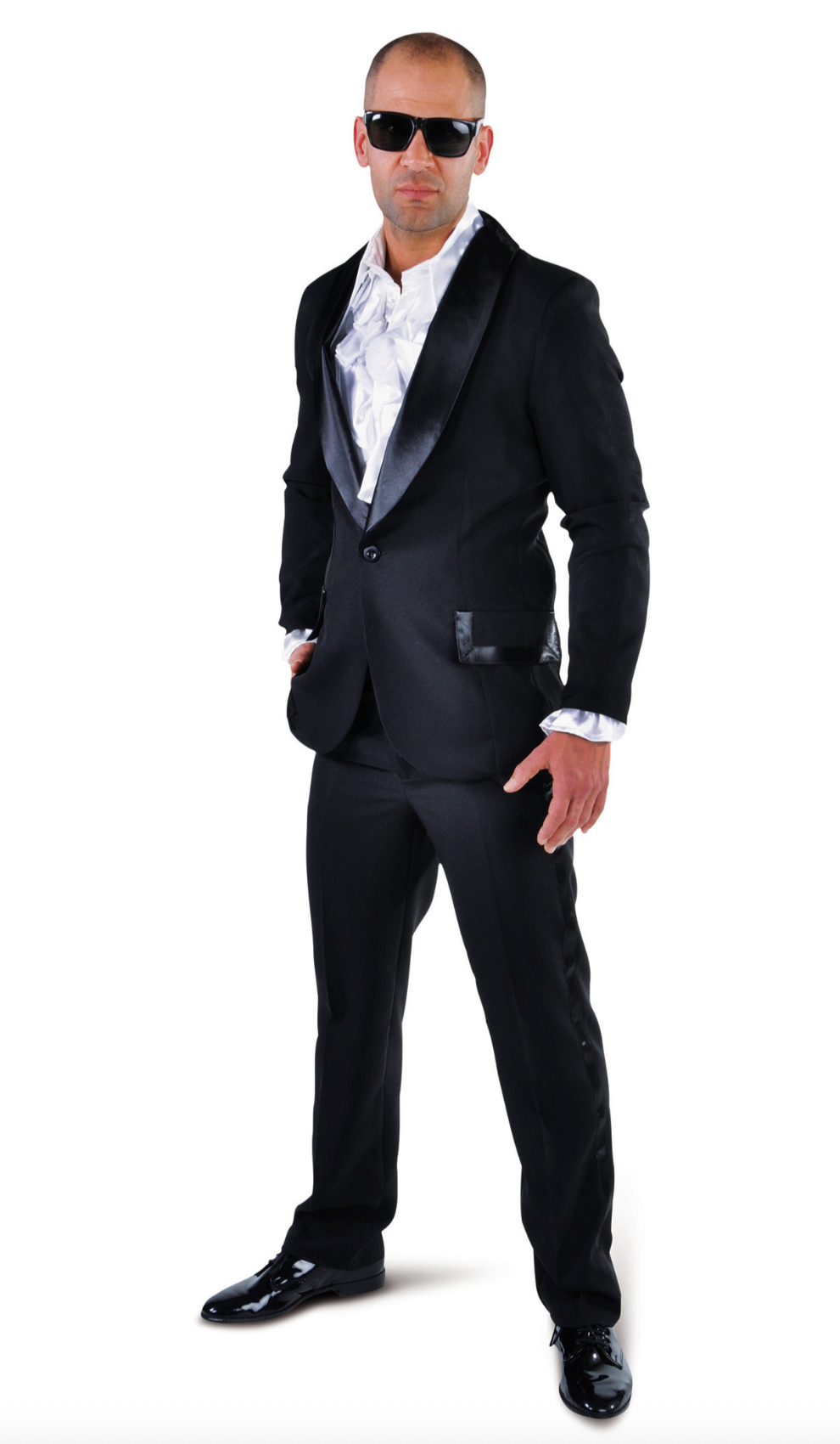 Location Déguisement Smoking Noir Adulte / Location Costume Ensemble Noir Homme / La Maison Du Déguisement