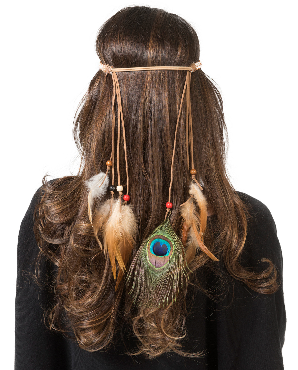 Bandeau Avec Plumes / Bandeau Indien à Plumes / Bandeau Hippie à Plumes / La maison Du Déguisement