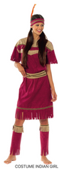 Location Déguisement Indienne Adulte / Location Costume Indian Girl / La Maison Du Déguisement