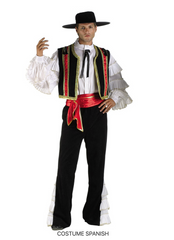 Location Déguisement Flamenco Adulte / Location Costume Espagnol Homme / La Maison Du Déguisement