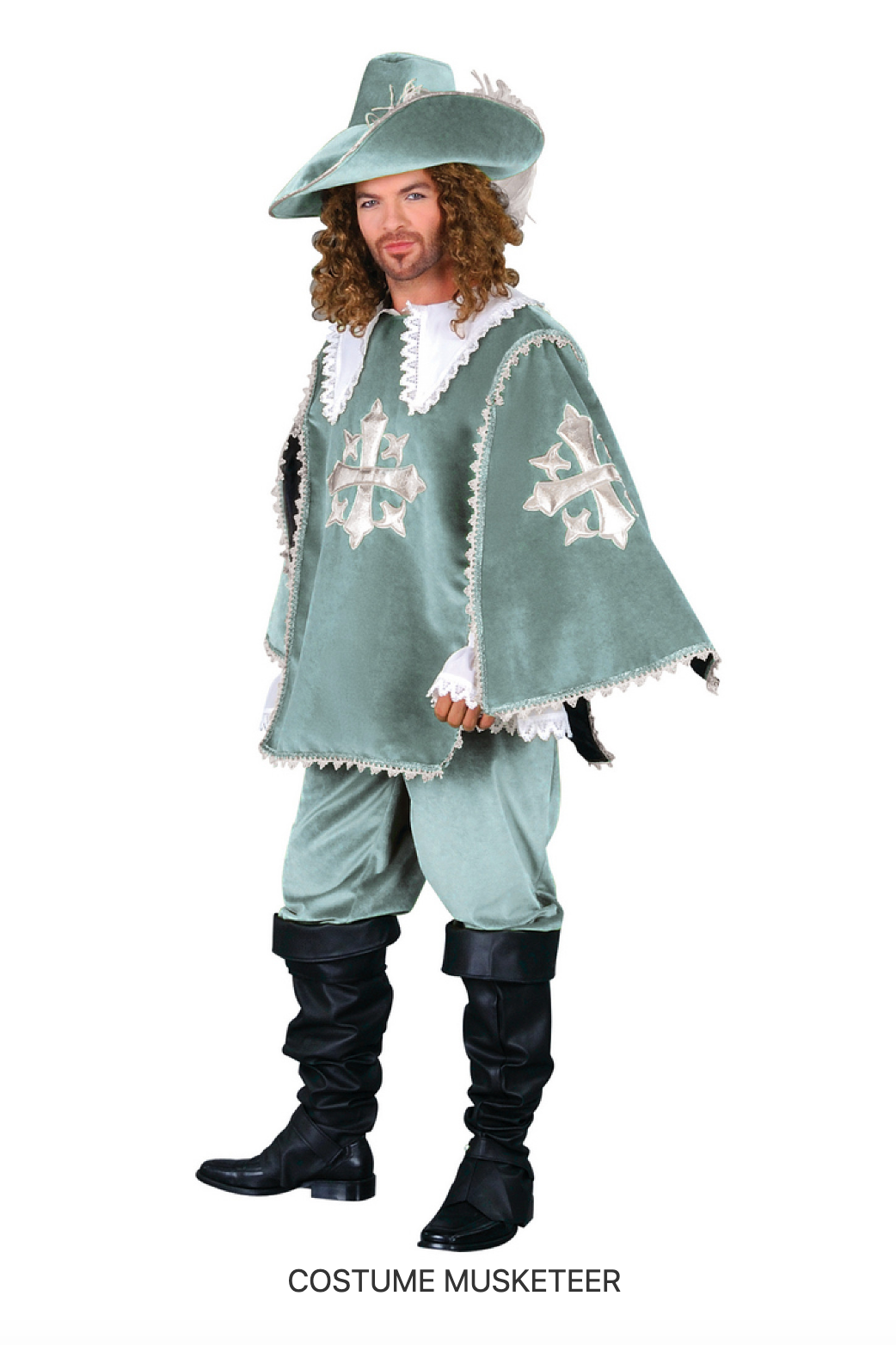 Location Déguisement Mousquetaire Bleu Homme / Location Costume Mousquetaire Adulte / La Maison Du Déguisement