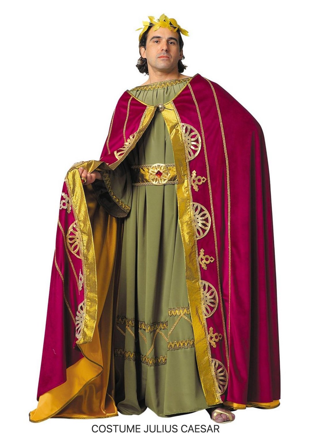 Location Déguisement Jules César Adulte / Location Costume César Romain Luxe Homme / la maison du Déguisement