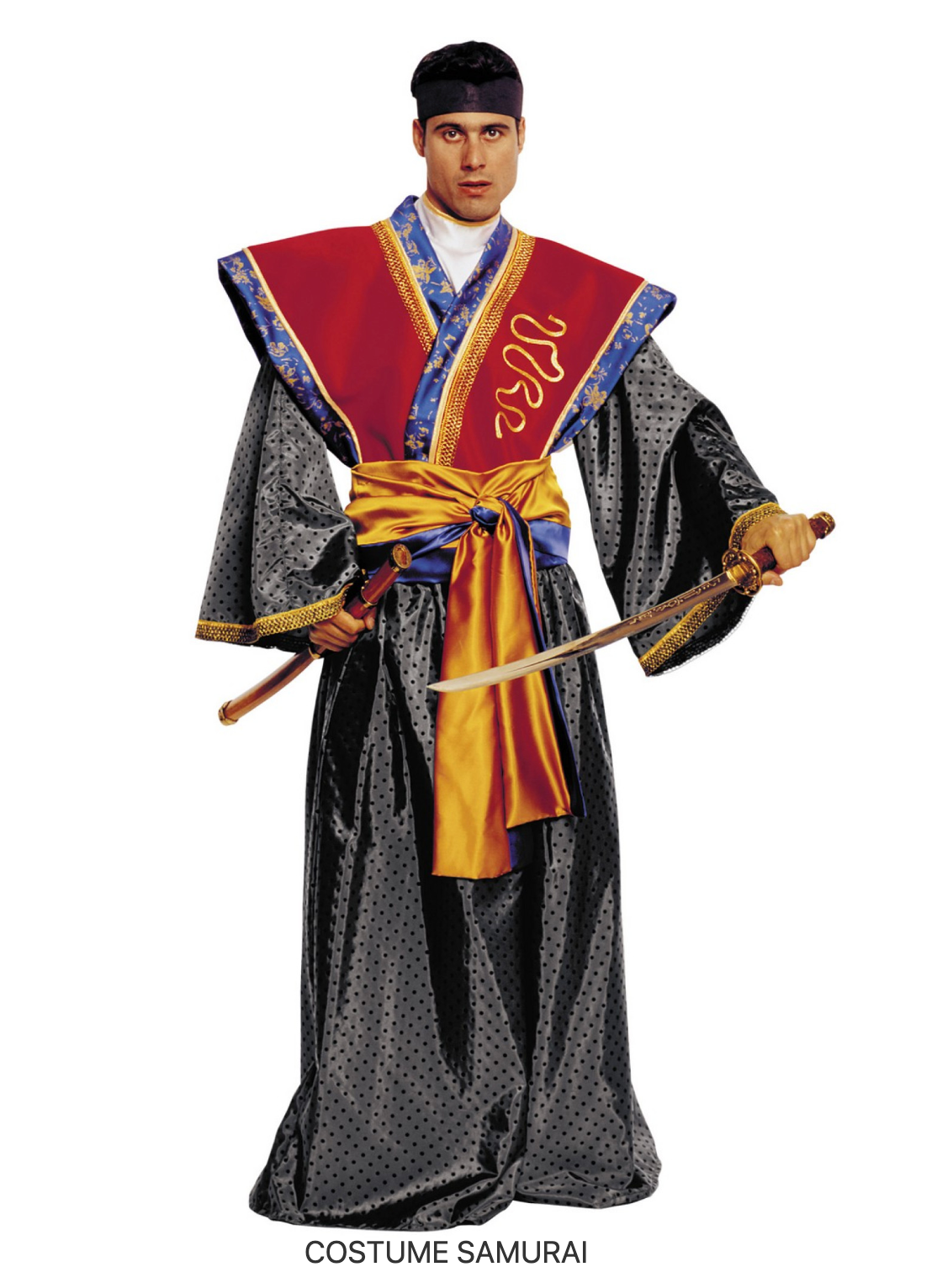 Location Déguisement Samouraï Luxe / Location Costume Guerrier Chinois Adulte / La Maison Du Déguisement