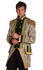 Location Déguisement Carnaval Venice Luxe Adulte / Location Costume Marquis Baroque Beige Homme / La Maison Du Déguisement