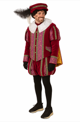 Location Déguisement Roi de Castille Rouge / Location Costume Roi Renaissance Haute Qualité Homme / Location Costume Prince Renaissance Adulte / La Maison Du Déguisement