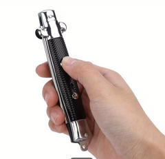 Couteau Peigne Cran d'arrêt / Peigne Pliable pour Hommes avec Interrupteur Automatique / La Maison Du Déguisement