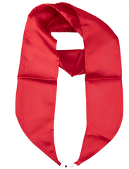 Foulard Rouge / Écharpe en Satin Rouge / La Maison Du Déguisement