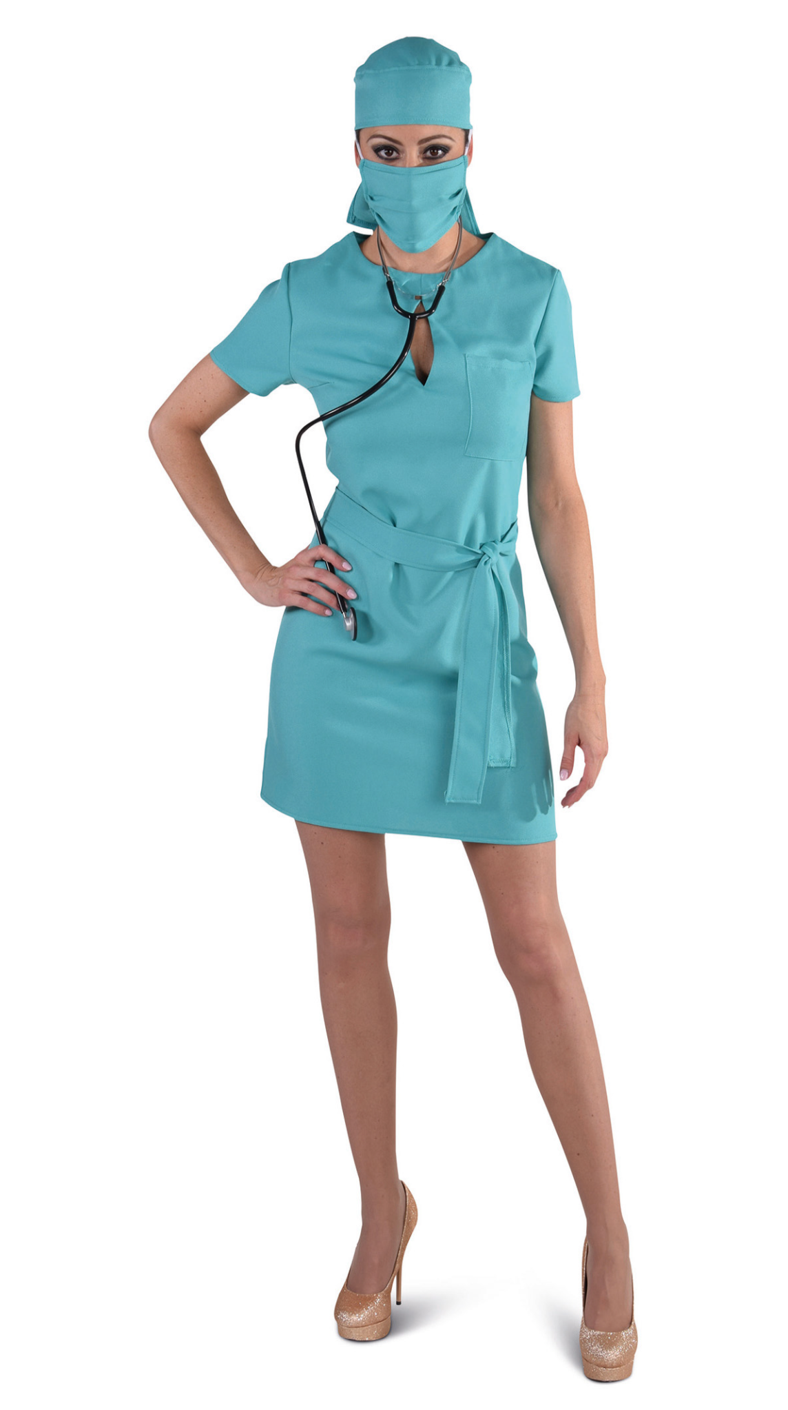 Location Déguisement Dame Chirurgien Urgentiste Adulte / Location Costume Urgence Scott Femme / La Maison Du Déguisement