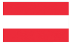 Drapeau de l'Autriche, 90x150 CM / Austria Flag / La Maison Du Déguisement