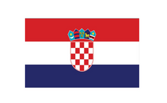 Drapeau de la Croatie, 90x150 CM / Croatia Flag / La Maison Du Déguisement