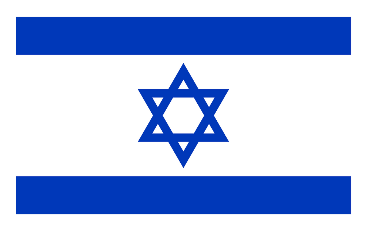Drapeau d'Israël, 90x150 CM / Israel Flag / La Maison Du Déguisement