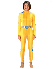 Location Déguisement Totally Spies™ jaune Alex Femme / Location Costume Combinaison Espionne Jaune / La Maison Du Déguisement