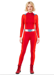 Location Déguisement Totally Spies™ rouge Clover Femme / Location Costume Combinaison Espionne Rouge Adulte / La Maison Du Déguisement