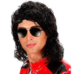 Perruque Disco King of pop / Perruque Michael Jackson / La Maison Du Déguisement