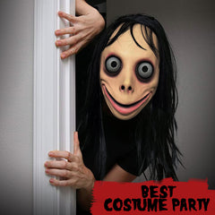 Masque Momo Challenge En Latex / Masque MOMO En Souple / La Maison Du Déguisement