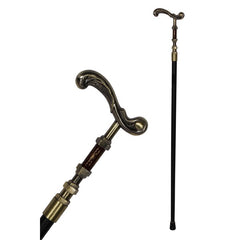 Canne de Marche de Luxe Gideon Classique en Cuivre / Canne Steampunk En Métal / La Maison Du Déguisement