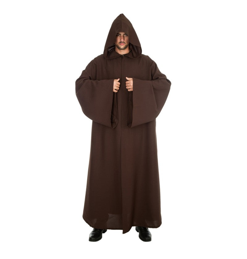 Cape Knight Avec Capuche Marron / Cape Jedi Marron / Cape Stars wars Guerre des étoiles Marron / La Maison Du Déguisement