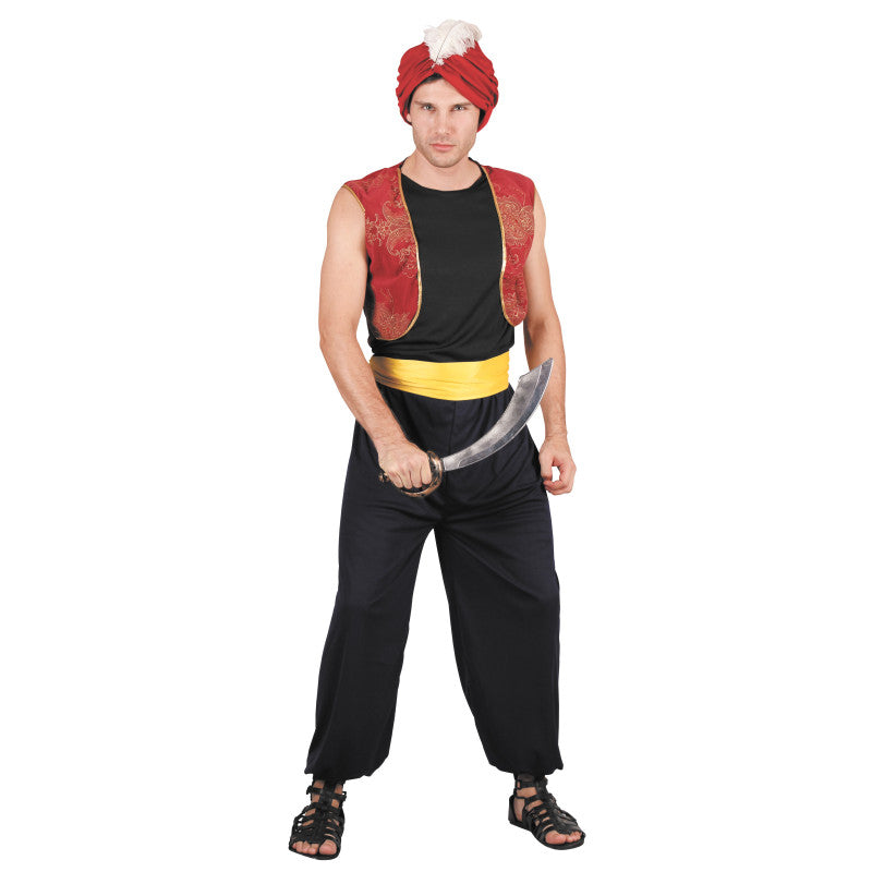 Déguisement Prince Oriental Homme / Costume Sultan Adulte / Costume Aladdin / La Maison du Déguisement