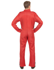 Location Déguisement pilote de Course Adulte / Costume Pilote Formule 1 Homme / Location Costume Racer Rouge Homme / La Maison Du Déguisement