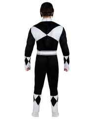 Location Déguisement Power Ranger™ Noir Adulte / Location Costume Power Ranger™ Noir Homme / La Maison Du Déguisement